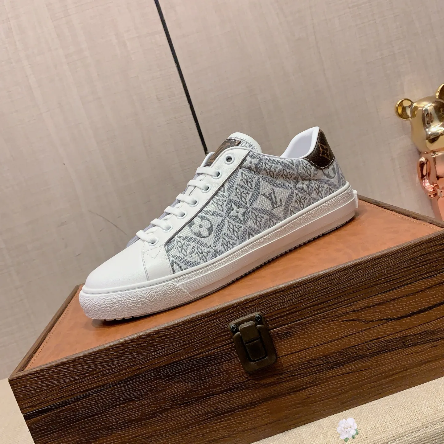 Men's Men's Shoes 💰400💰💰🎩🎩[Lightning][Lightning] "Lv*" Latest•hot style casual shoes, top brand [Seduce] luxury~purchase, top~quality. [Strong] The upper is made of imported breathable fabric with cowhide material ➕ breathable sheepskin feet (•) and fine workmanship. Original stylish and stylish soft rubber wear-resistant and non-slip outsole, light and comfortable on the feet, the real thing looks better when photographed, 0128: code: 38-44, 2️⃣ colors selected